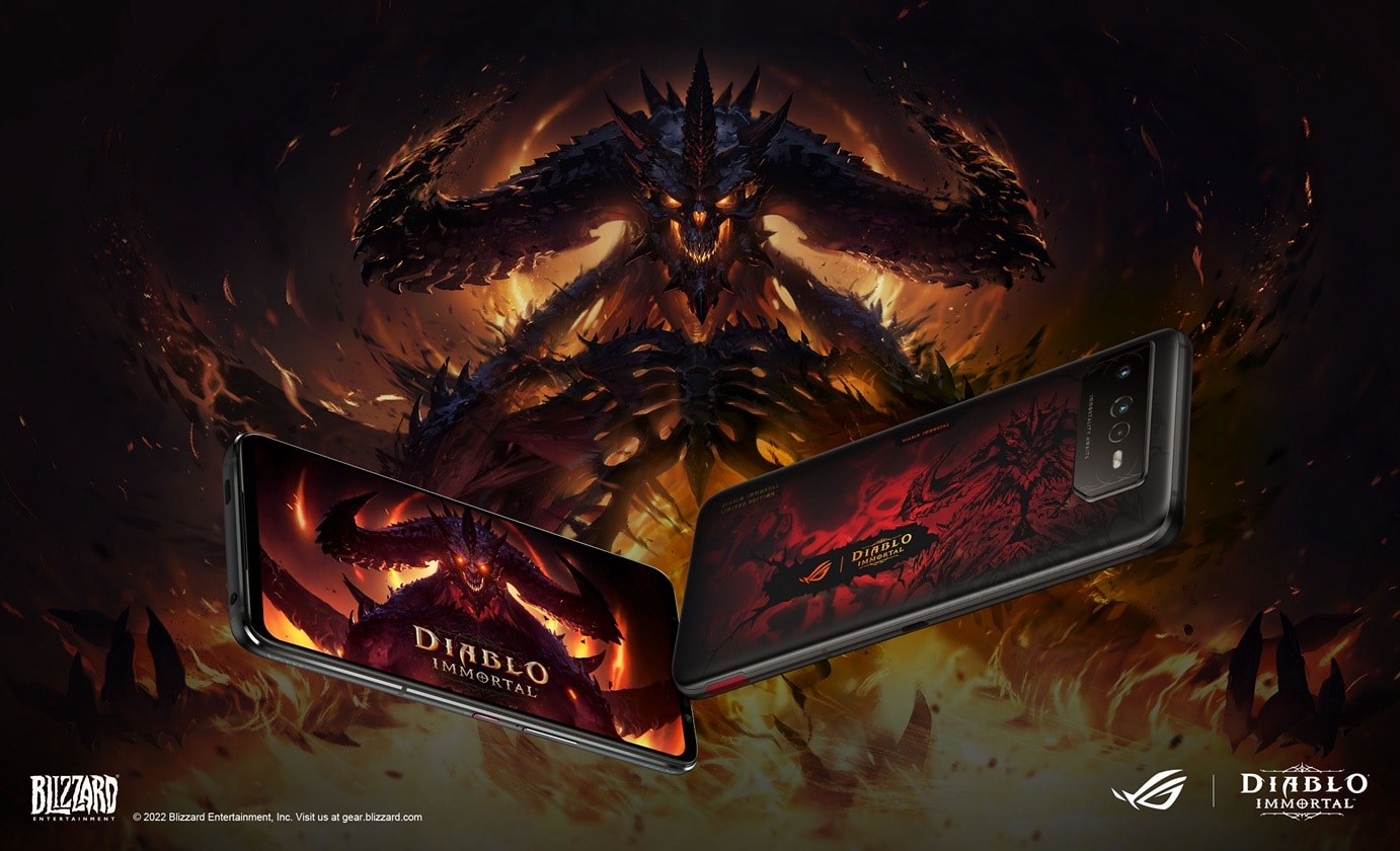 Купить Asus ROG Phone 6 Diablo Immortal Edition 16/512GB Hellfire Red по  низкой цене, оригинальный с гарантией в Ялте | Мобилочка Mobilo4ka.ru