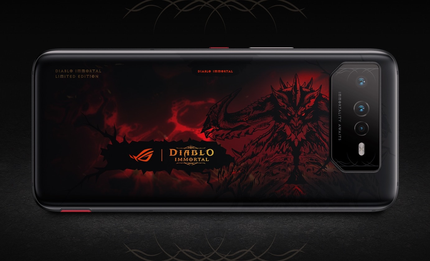 Купить Asus ROG Phone 6 Diablo Immortal Edition 16/512GB Hellfire Red по  низкой цене, оригинальный с гарантией в Ялте | Мобилочка Mobilo4ka.ru