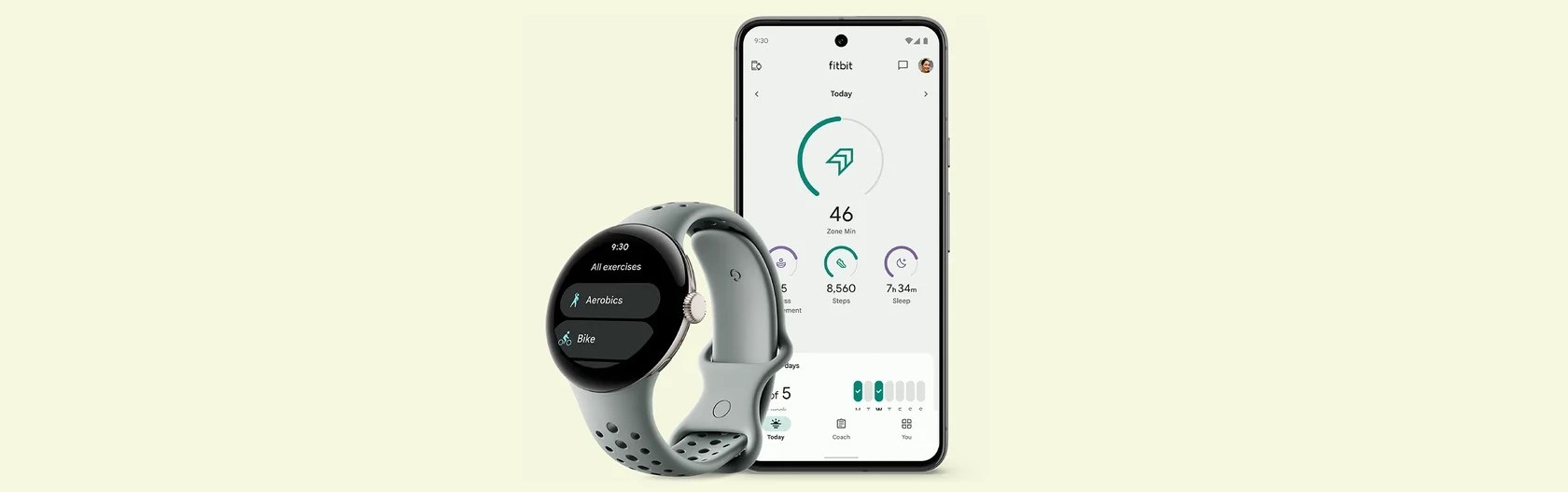 Google Pixel Watch 2 - дисплей