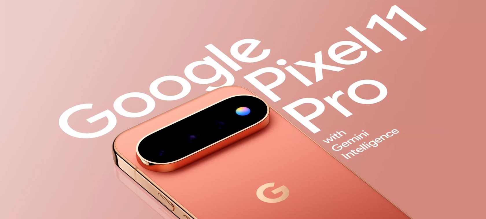 Google Pixel 11 Pro - вид спереди