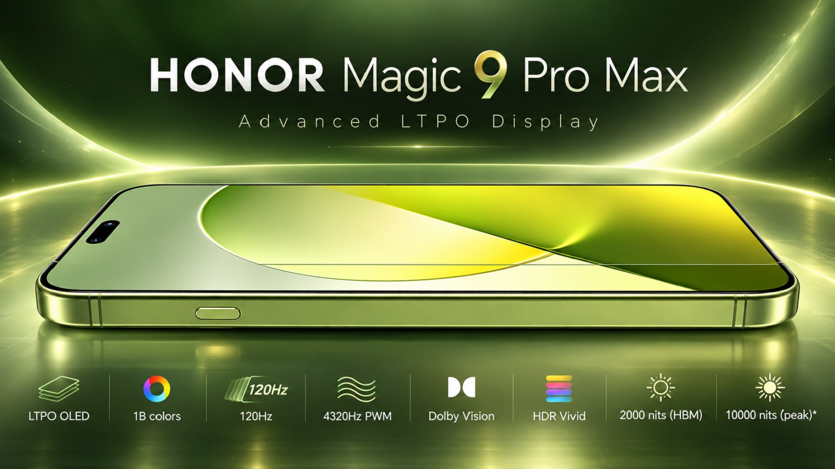Honor Magic9 Pro Max экран