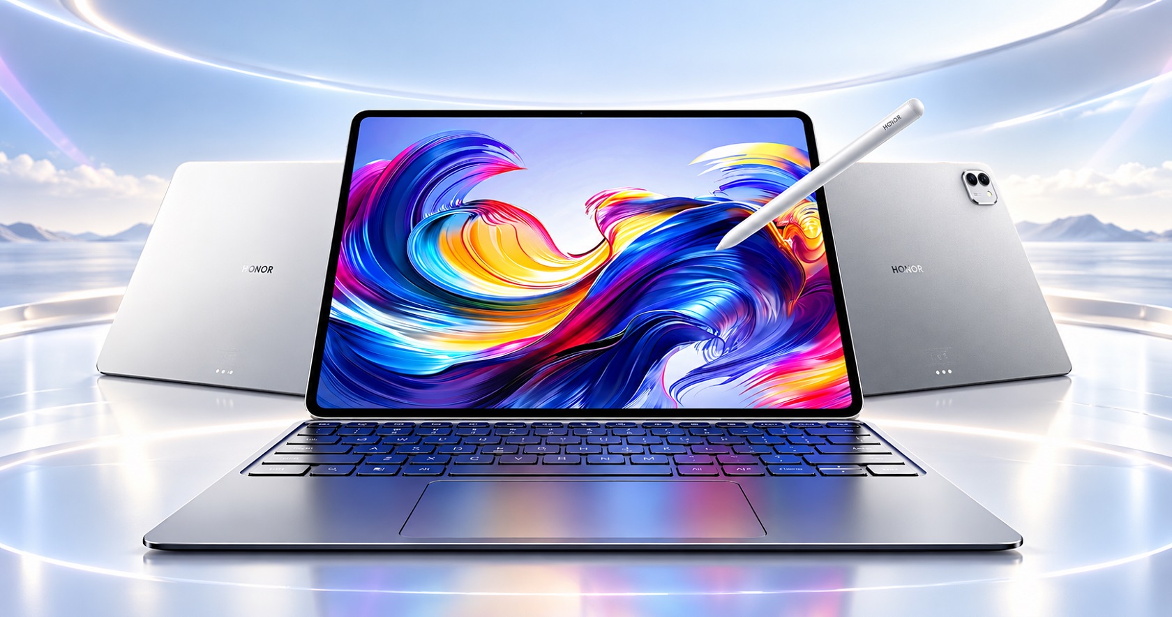 HONOR MagicPad 3 — вид спереди
