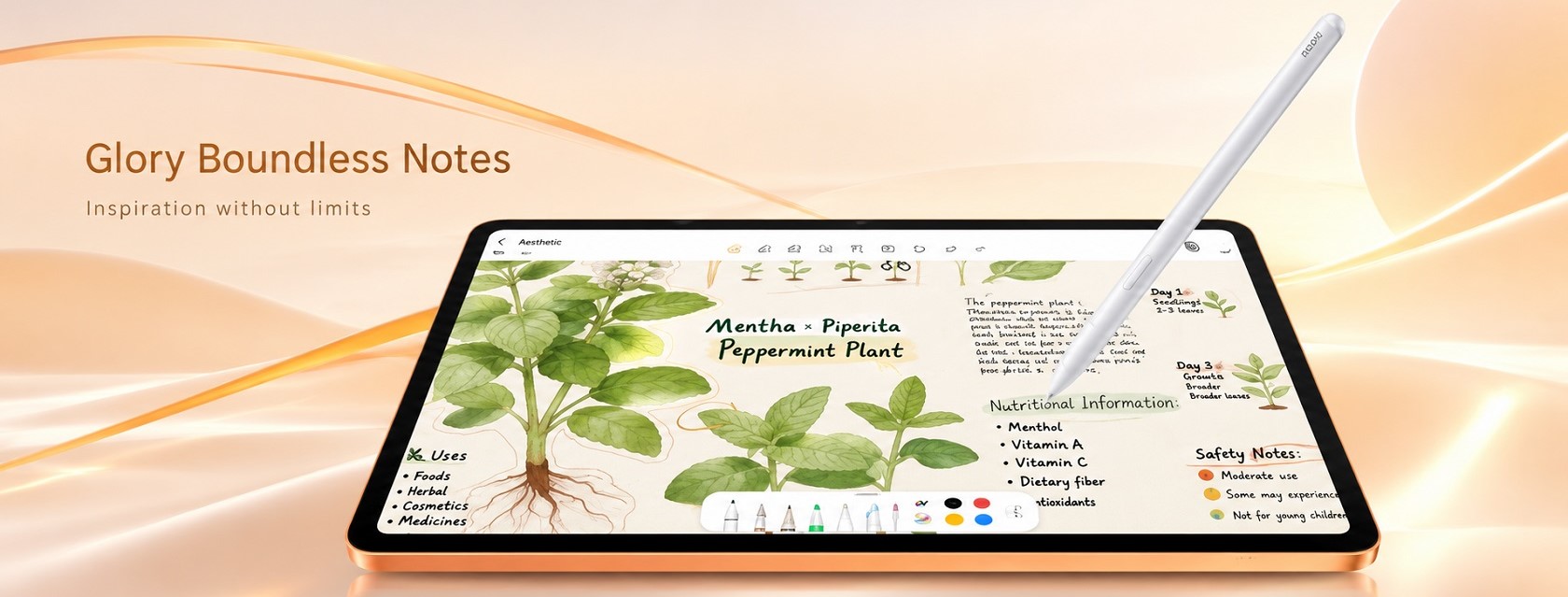HONOR MagicPad 4 12.1 — вид спереди