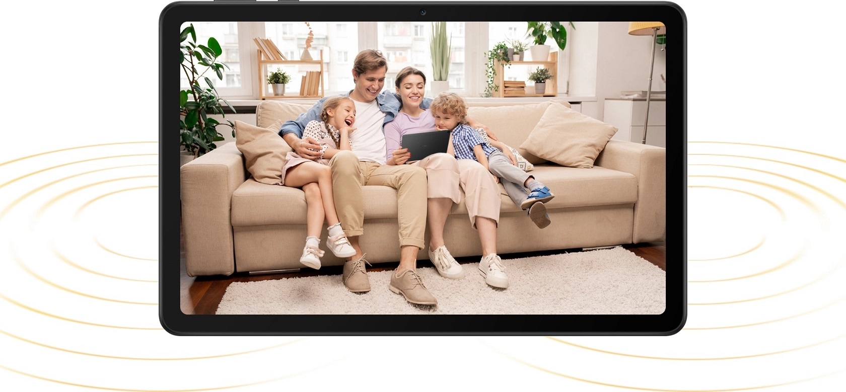 Huawei MatePad SE - экран и корпус сбоку