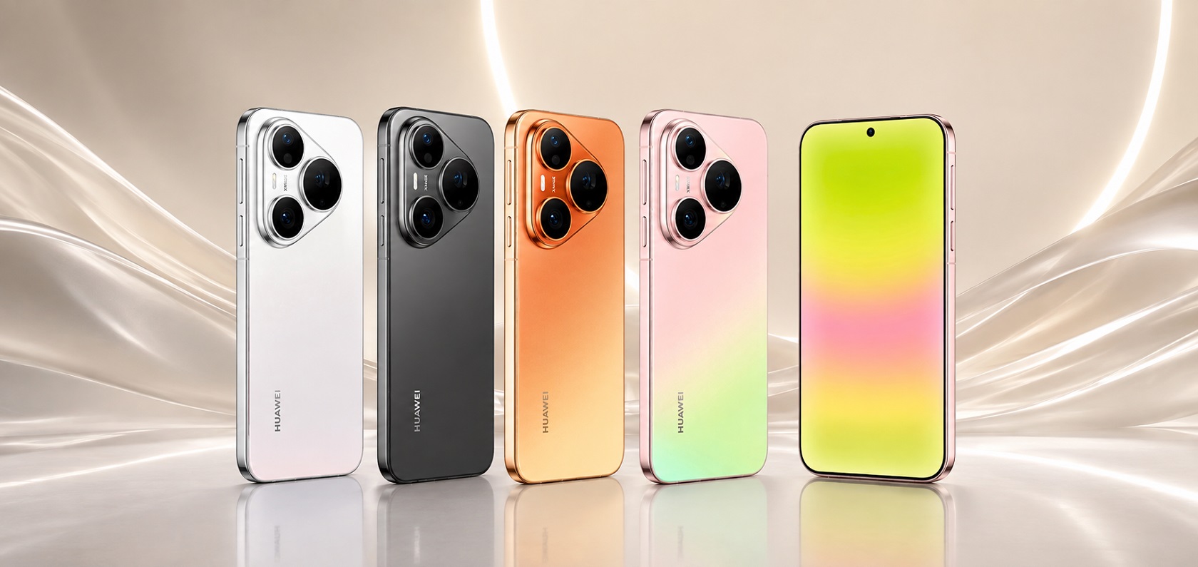 Huawei Pura 90s Pro — вид спереди и корпус