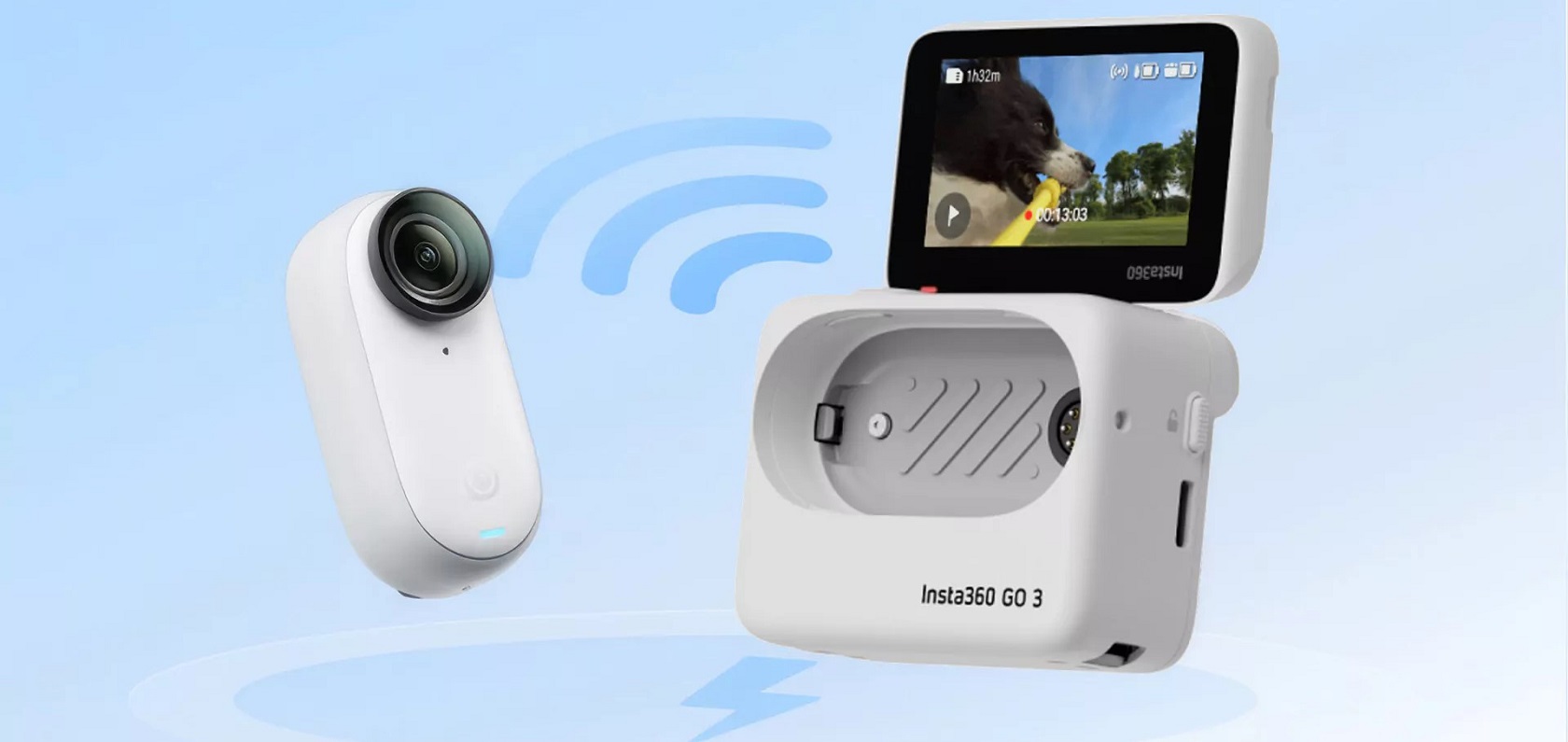 Insta360 GO 3 - вид спереди