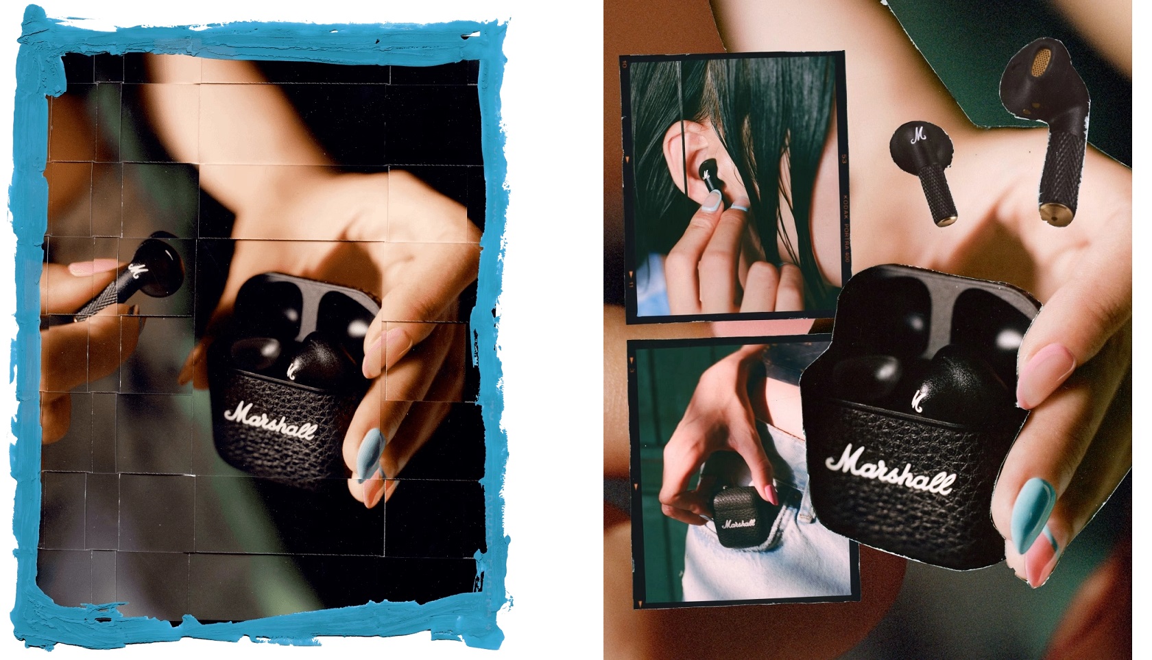 Marshall Minor 4 - футляр и логотип