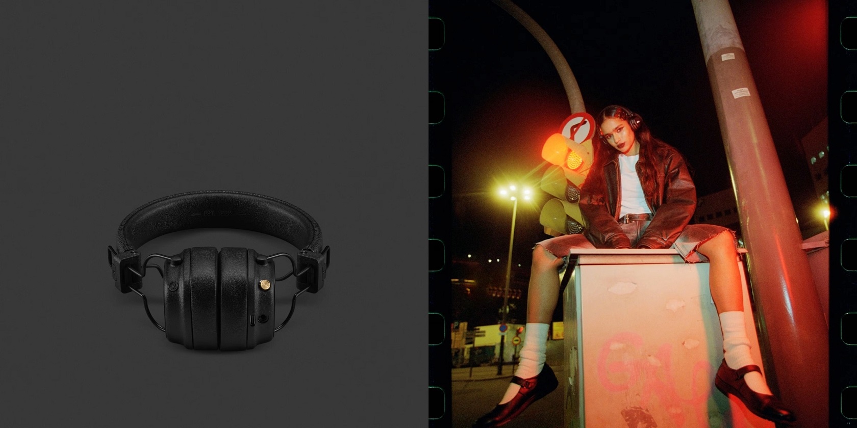 Marshall Major V - оголовье и элементы управления