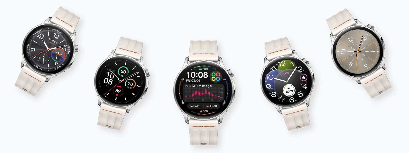 Интерфейс OnePlus Watch 3 Lite