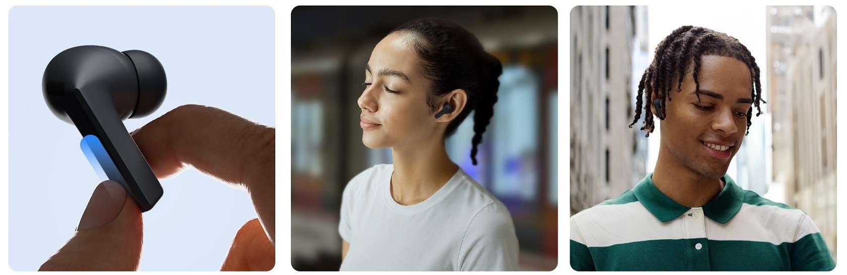 Samsung Galaxy Buds 3 FE Black - комплект и футляр