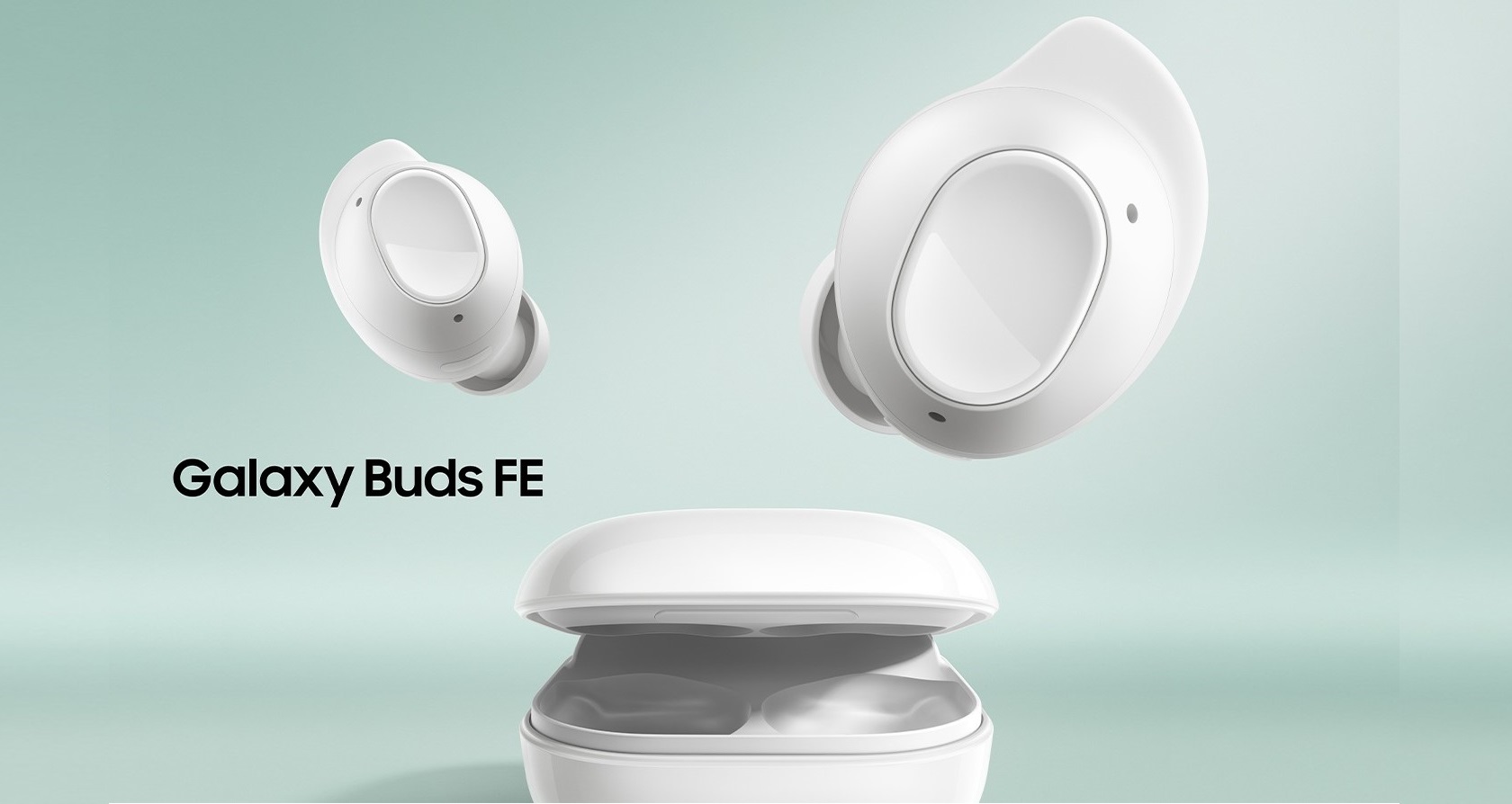 Samsung Galaxy Buds FE - вид спереди
