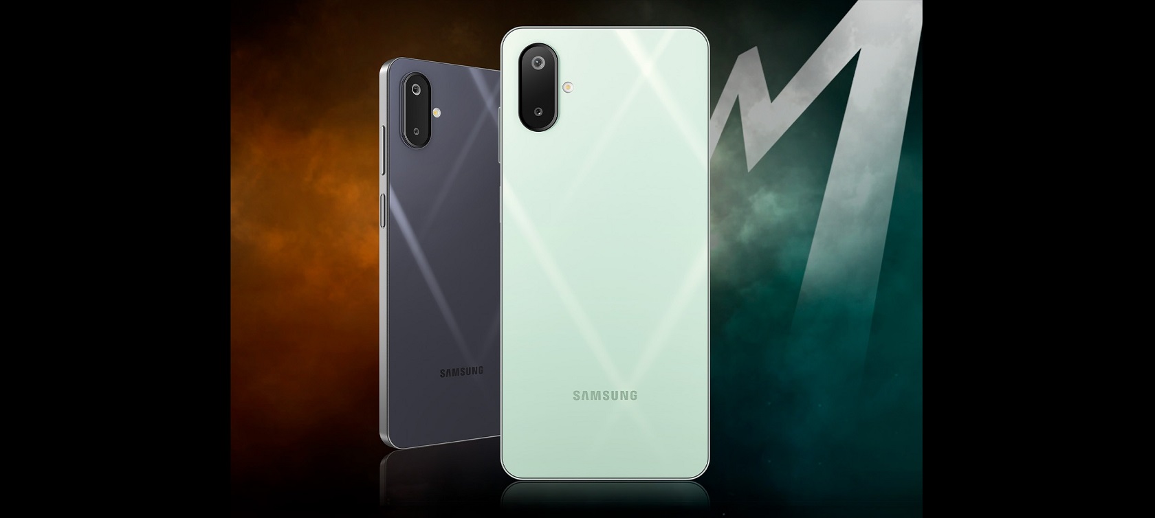 Samsung Galaxy M06 - вид спереди