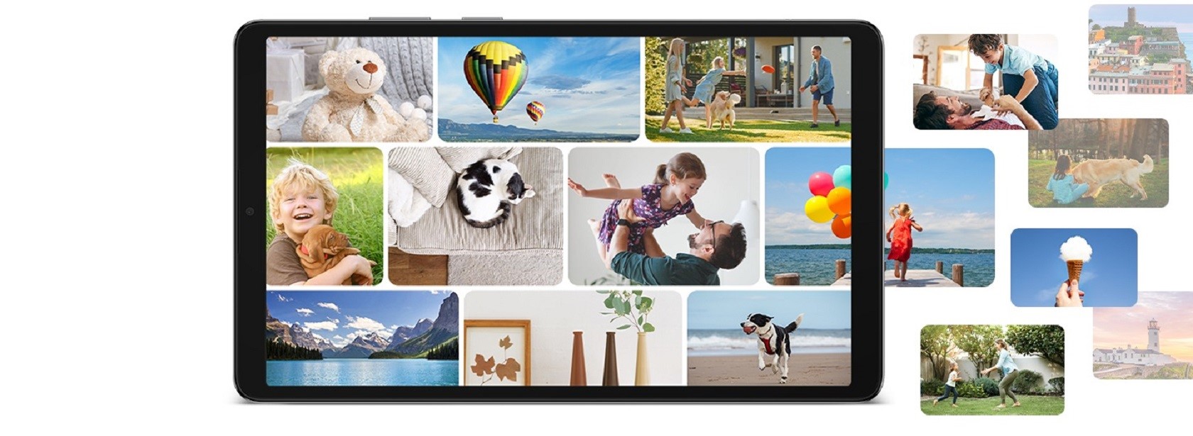 Samsung Galaxy Tab A11 – планшет в руках пользователя