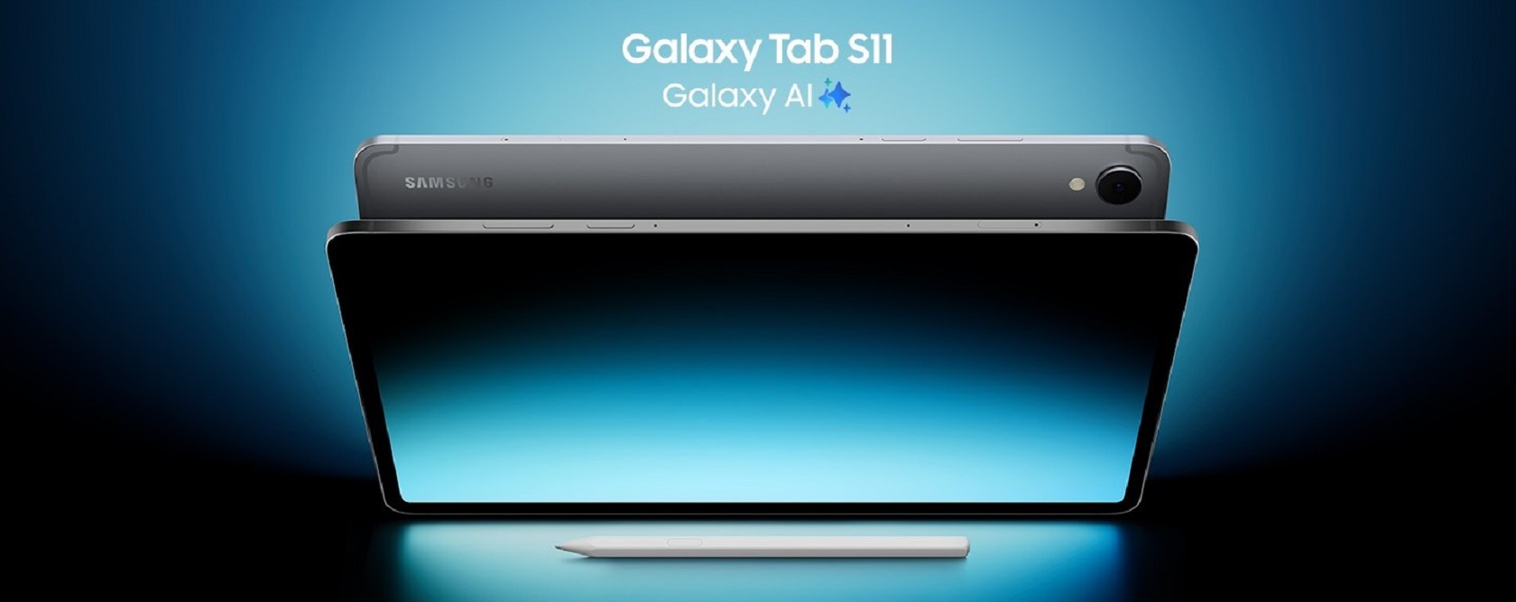 Samsung Galaxy Tab S11 – вид спереди