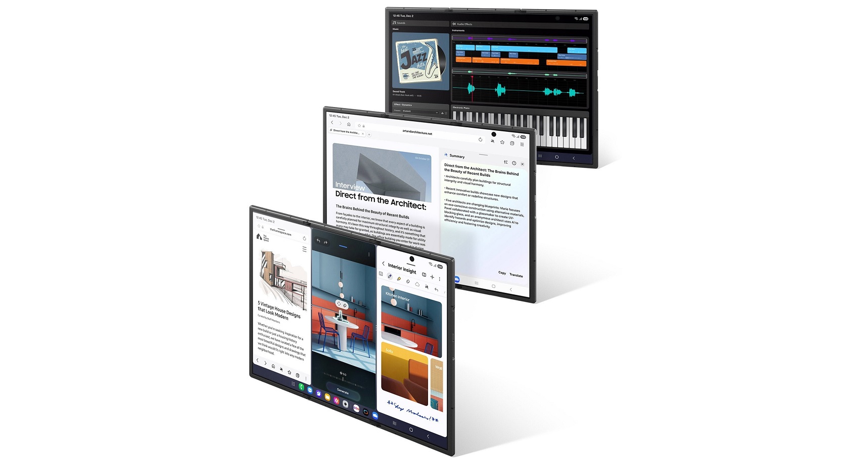 Samsung Galaxy Z TriFold в использовании