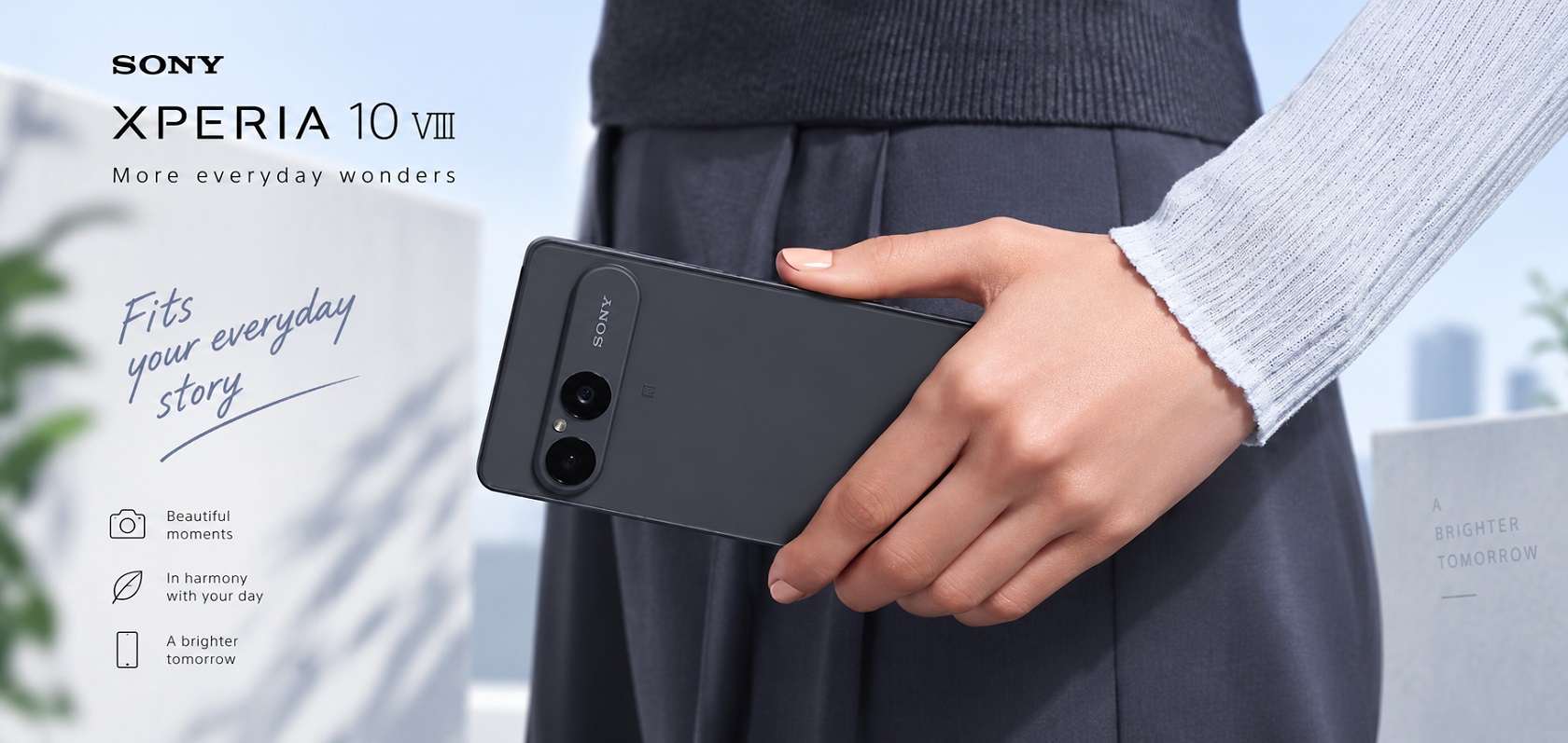 Sony Xperia 10 VIII в работе
