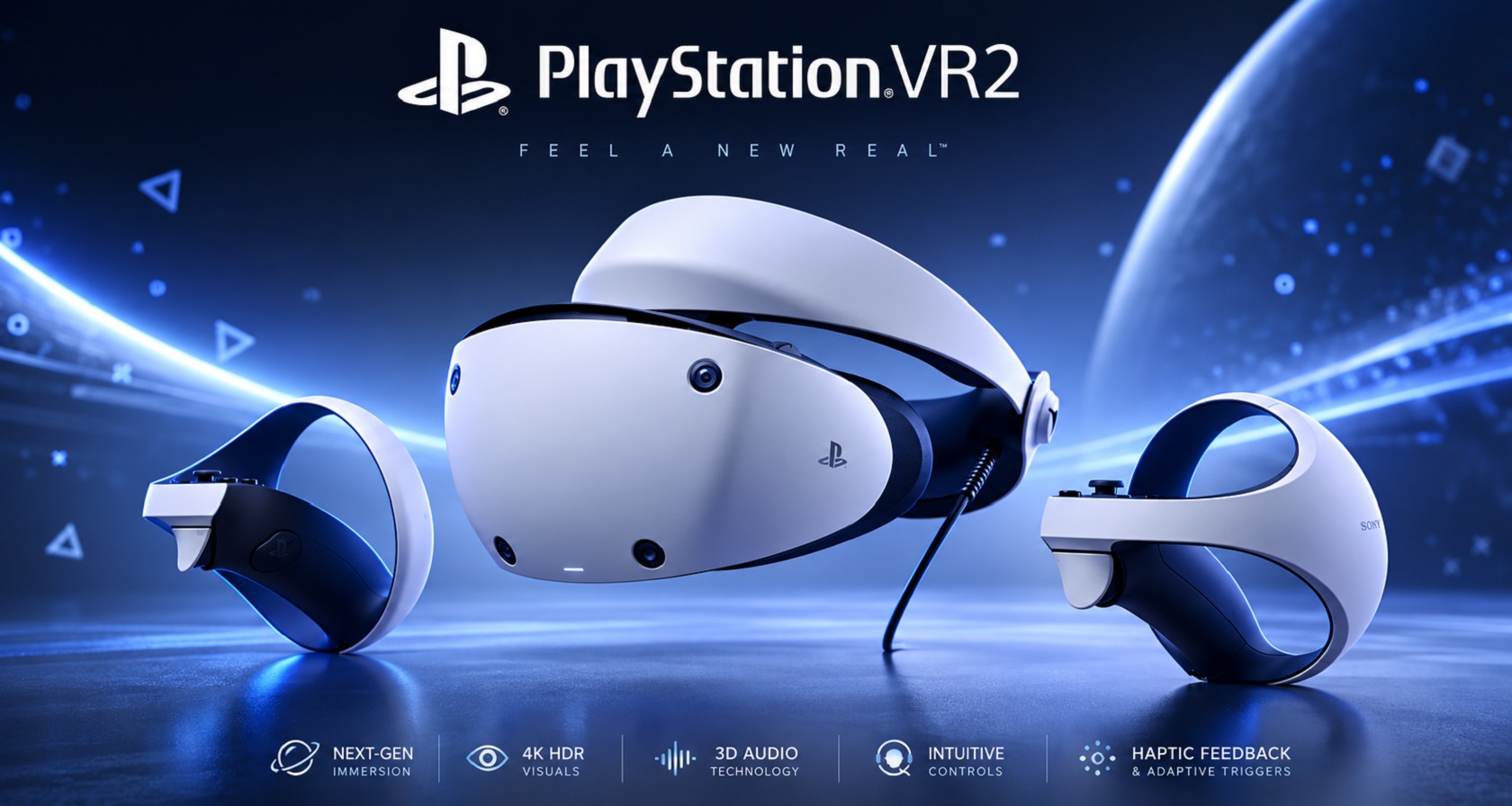 Sony PlayStation VR2 — шлем виртуальной реальности