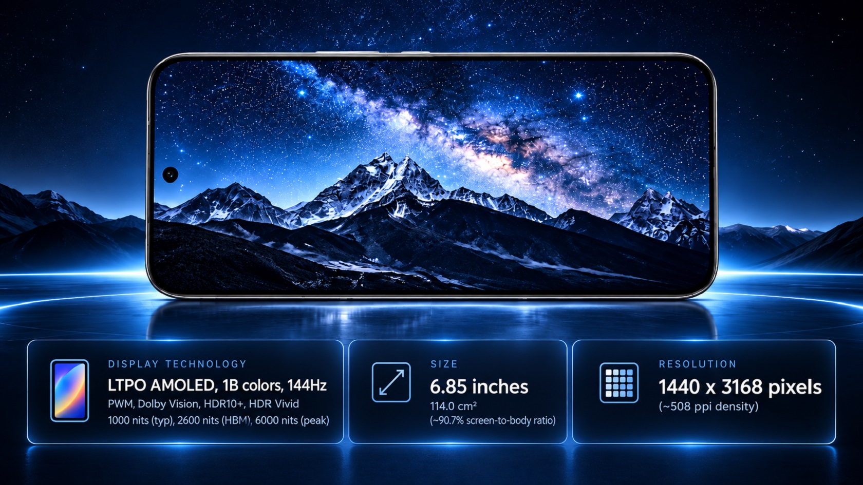 Дизайн и задняя панель vivo iQOO 15