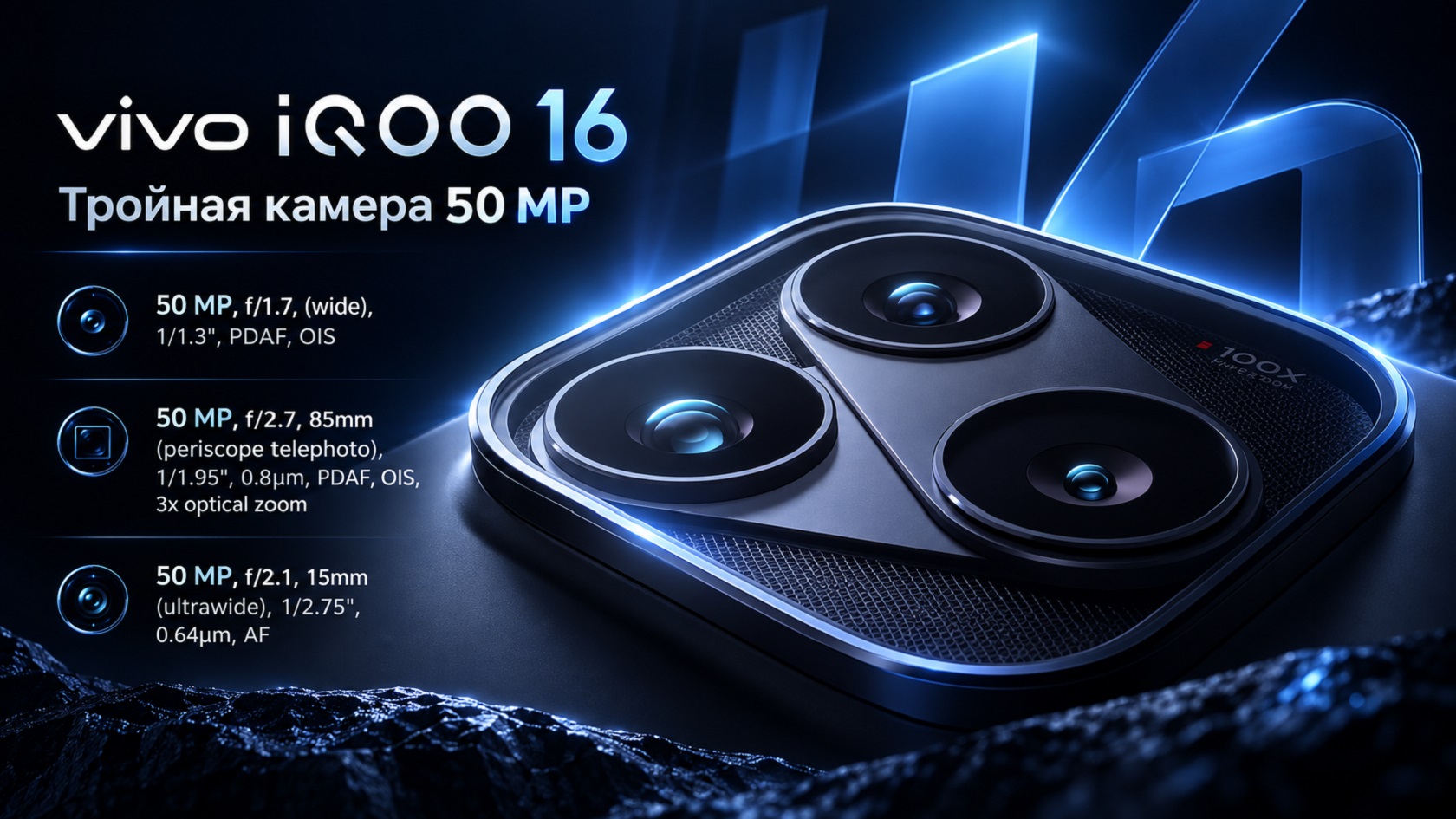 vivo iQOO 16 игровой режим