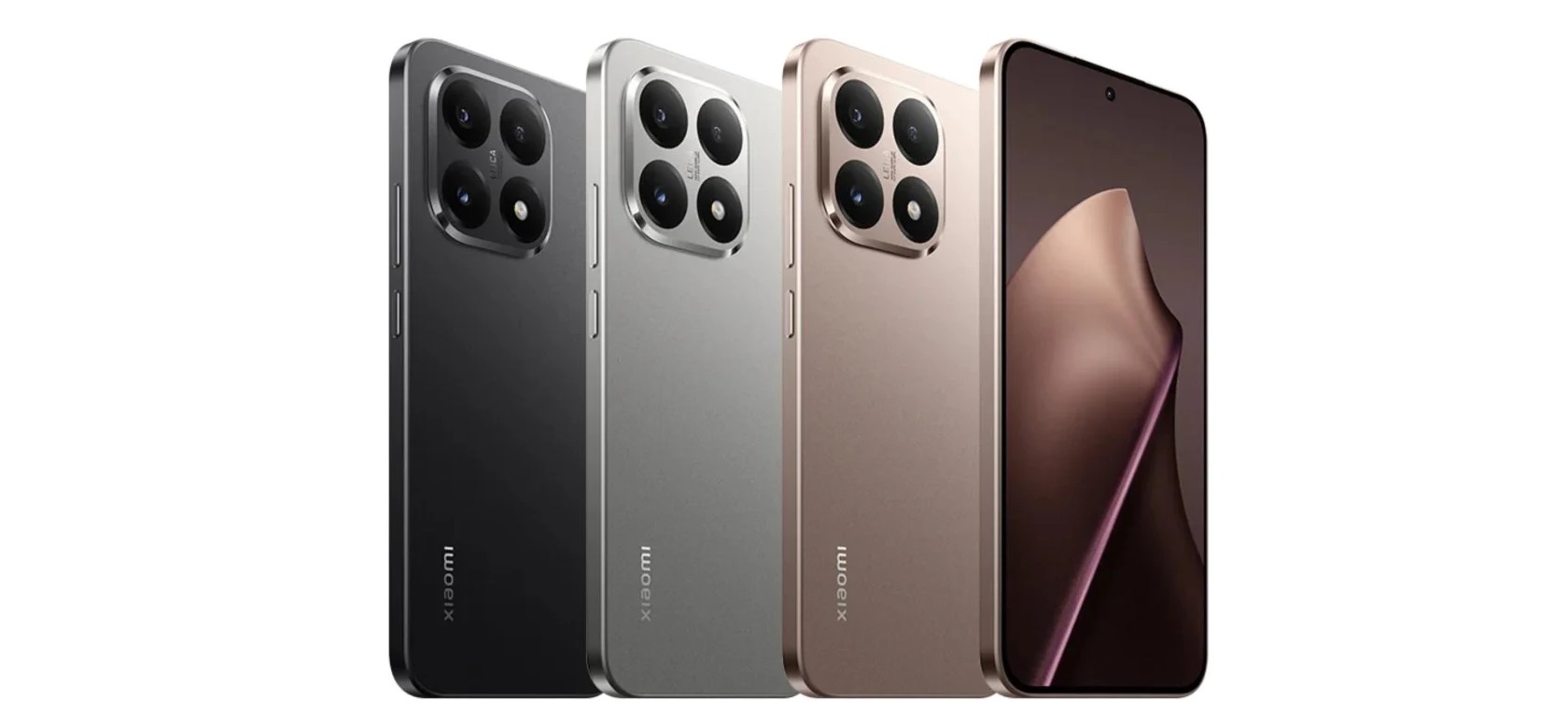 Xiaomi 15T черный вид спереди Xiaomi 15T черный вид спереди