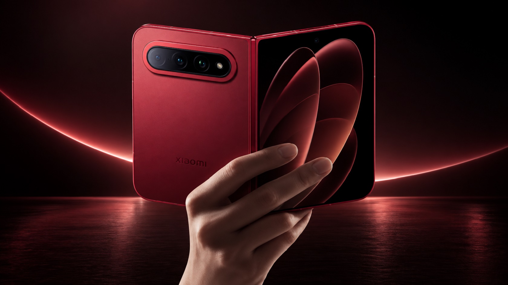 Xiaomi 18 Fold в сложенном виде