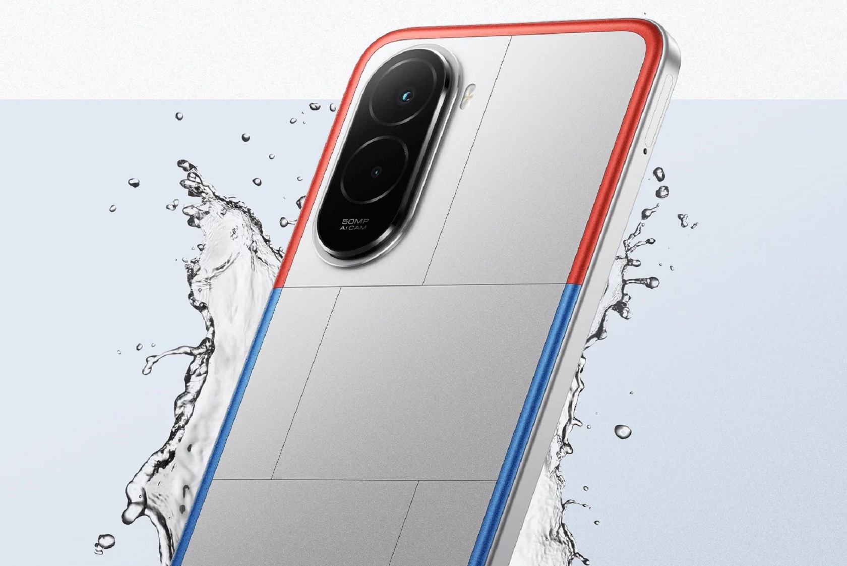 Xiaomi Poco M7 4G - корпус и дизайн сзади