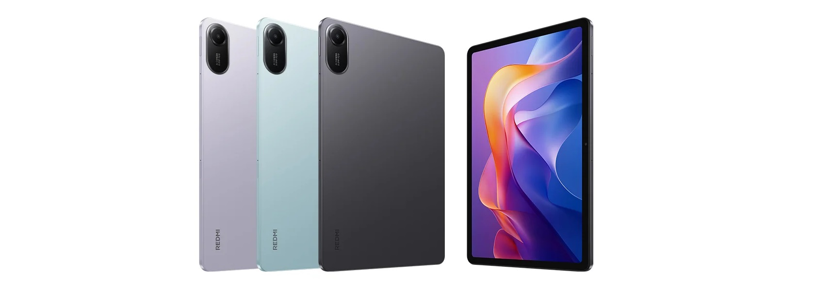 Xiaomi Redmi Pad 2 планшет серый вид спереди Xiaomi Redmi Pad 2 планшет серый вид спереди