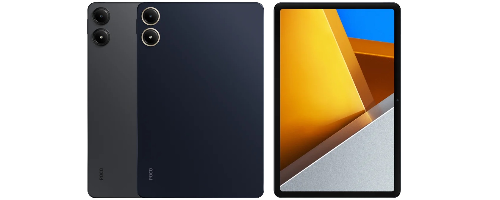 Xiaomi Poco Pad серый вид спереди Xiaomi Poco Pad серый вид спереди