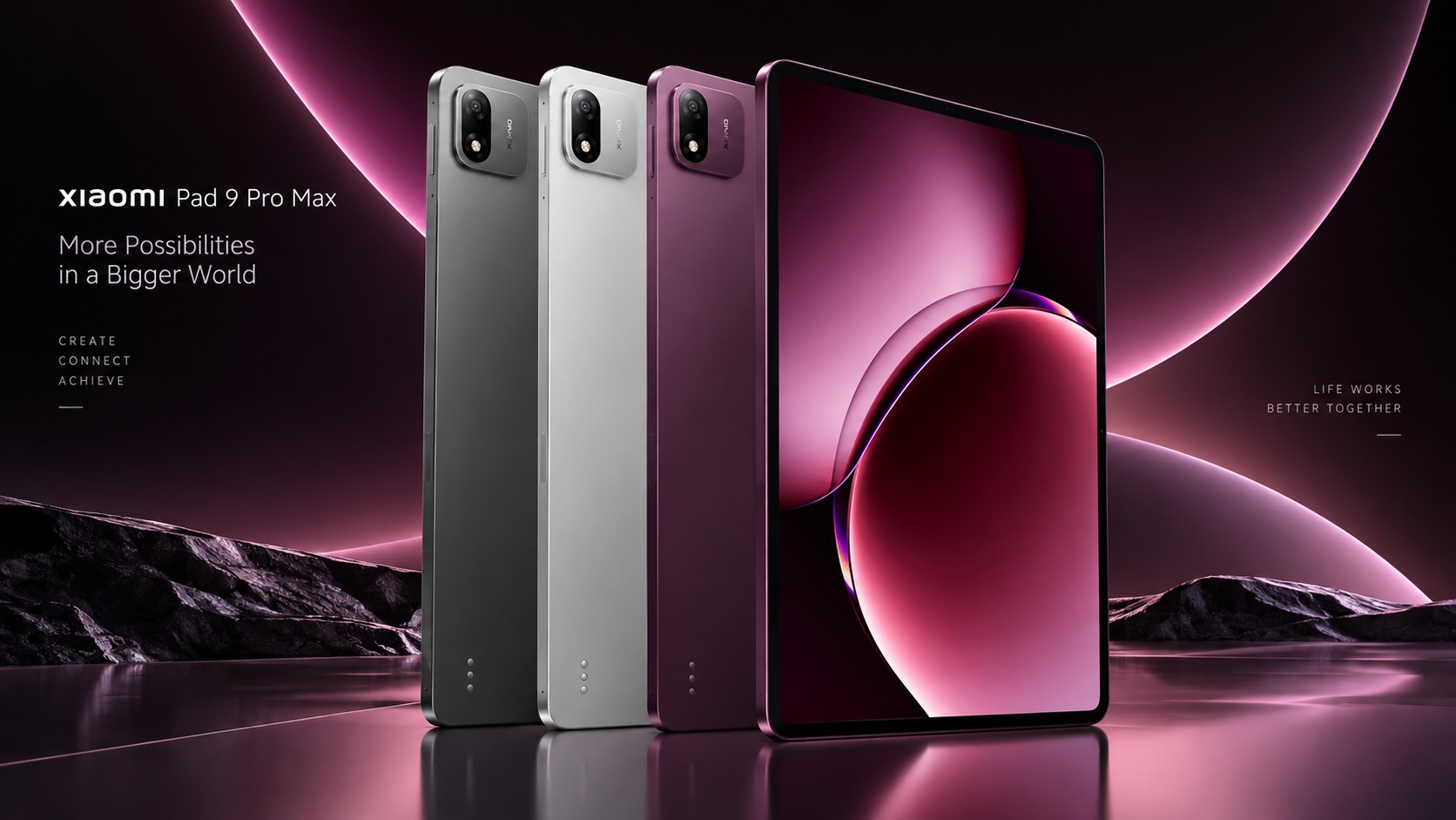 Xiaomi Pad 9 Pro Max — планшет с экраном 13,3 дюйма