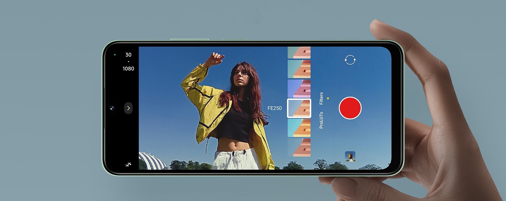 телефон вид спереди