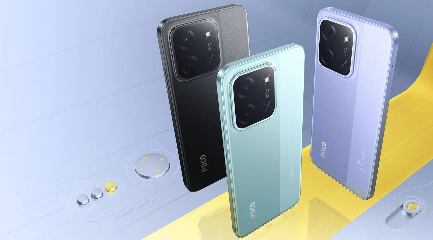 Poco C85 — внешний вид смартфона