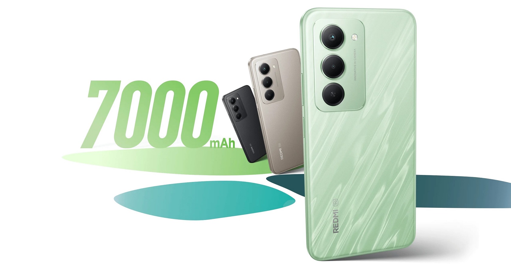 Xiaomi Redmi 15 5G - вид спереди