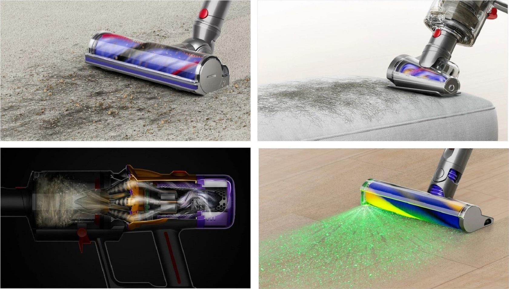Насадки пылесоса Dyson V12S SV46 Detect Slim