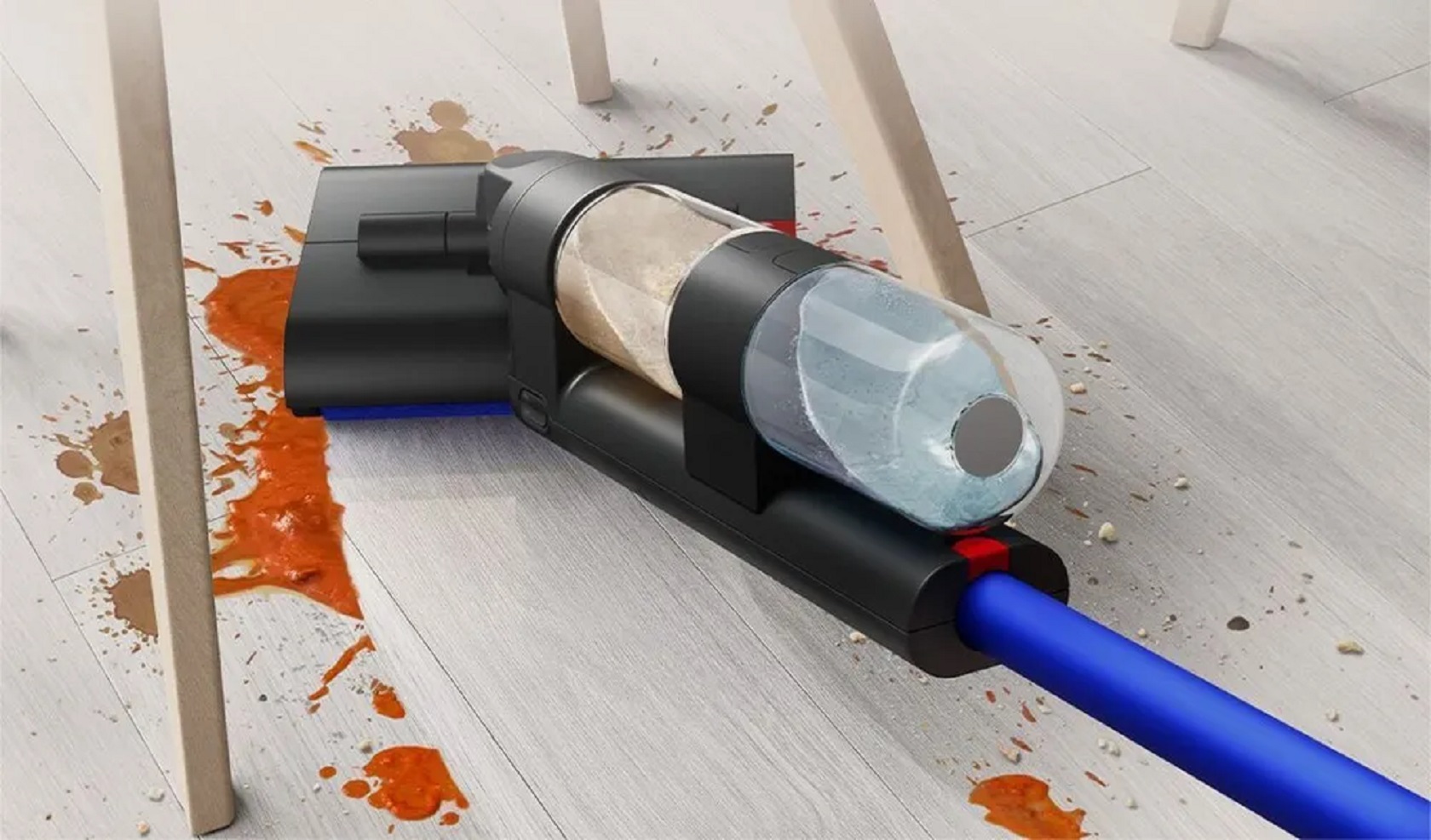 Dyson G1 Wash - база и система самоочистки
