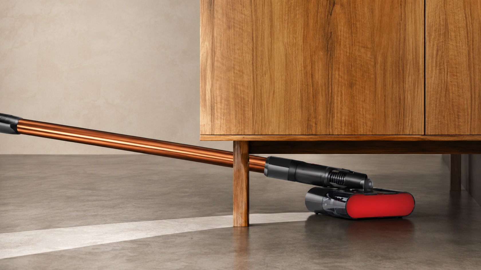 Конструкция Dyson PencilWash с тонкой рукояткой