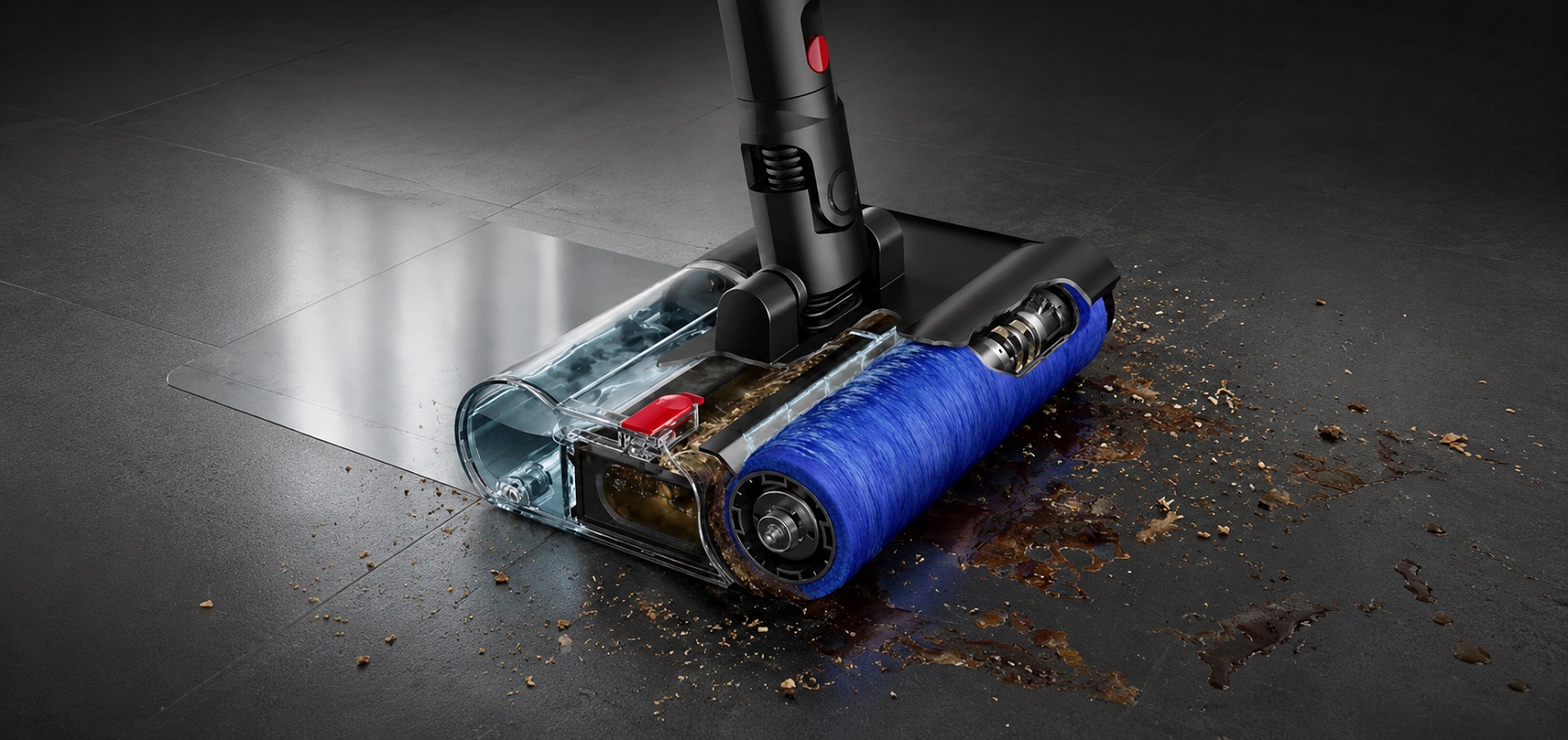 Dyson PencilWash для уборки твёрдого пола
