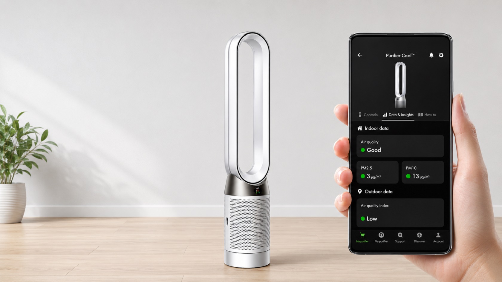 Dyson Purifier Cool TP11 очиститель воздуха
