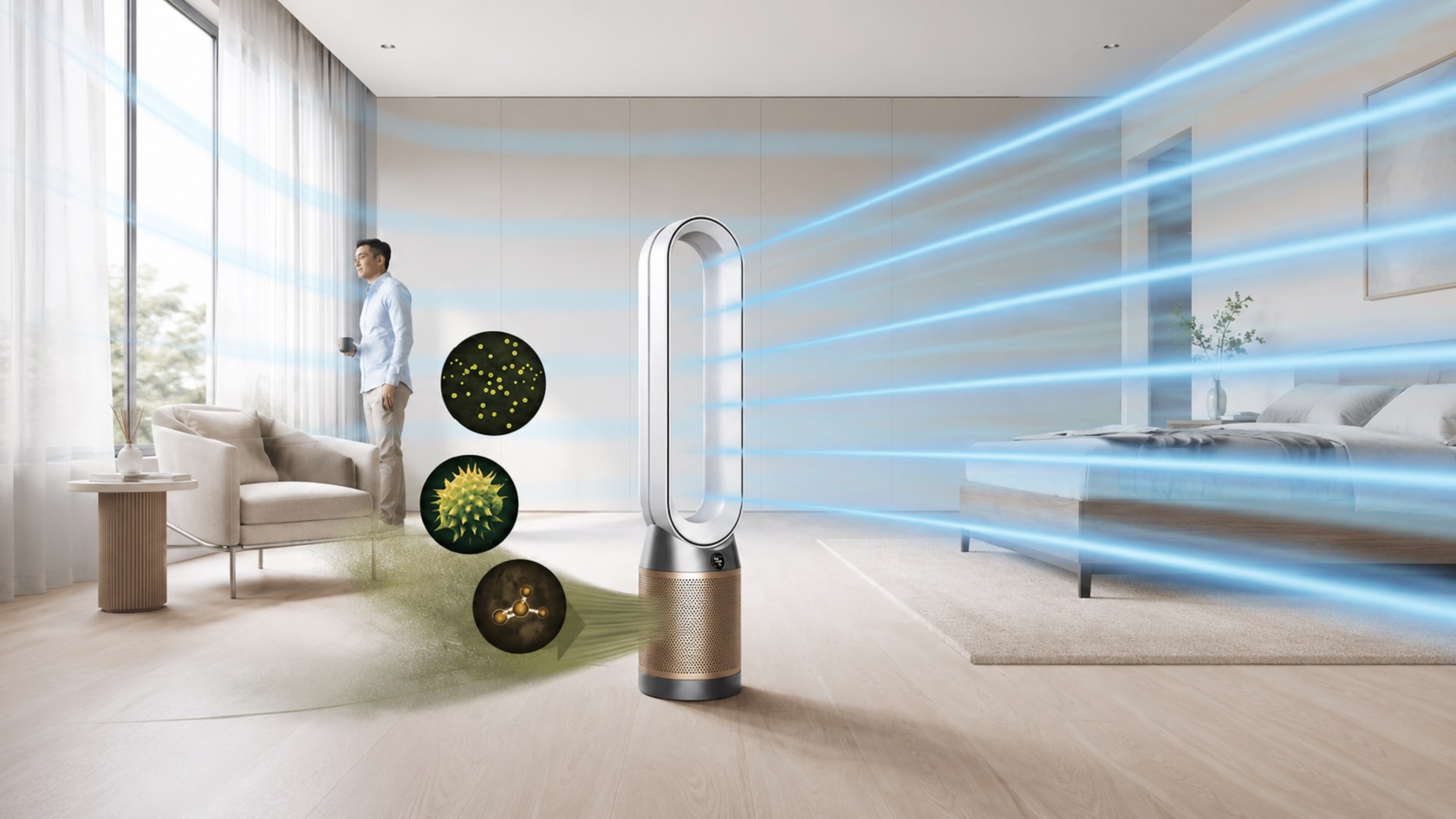 Dyson Purifier Cool TP12 очиститель воздуха