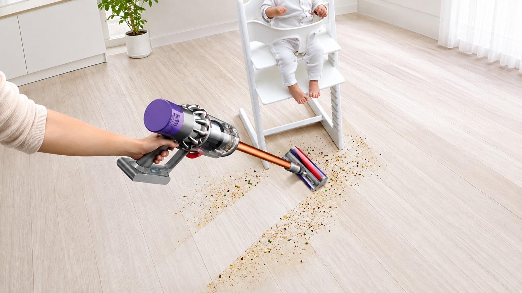 Dyson Cyclone V10 Absolute Nickel/Copper