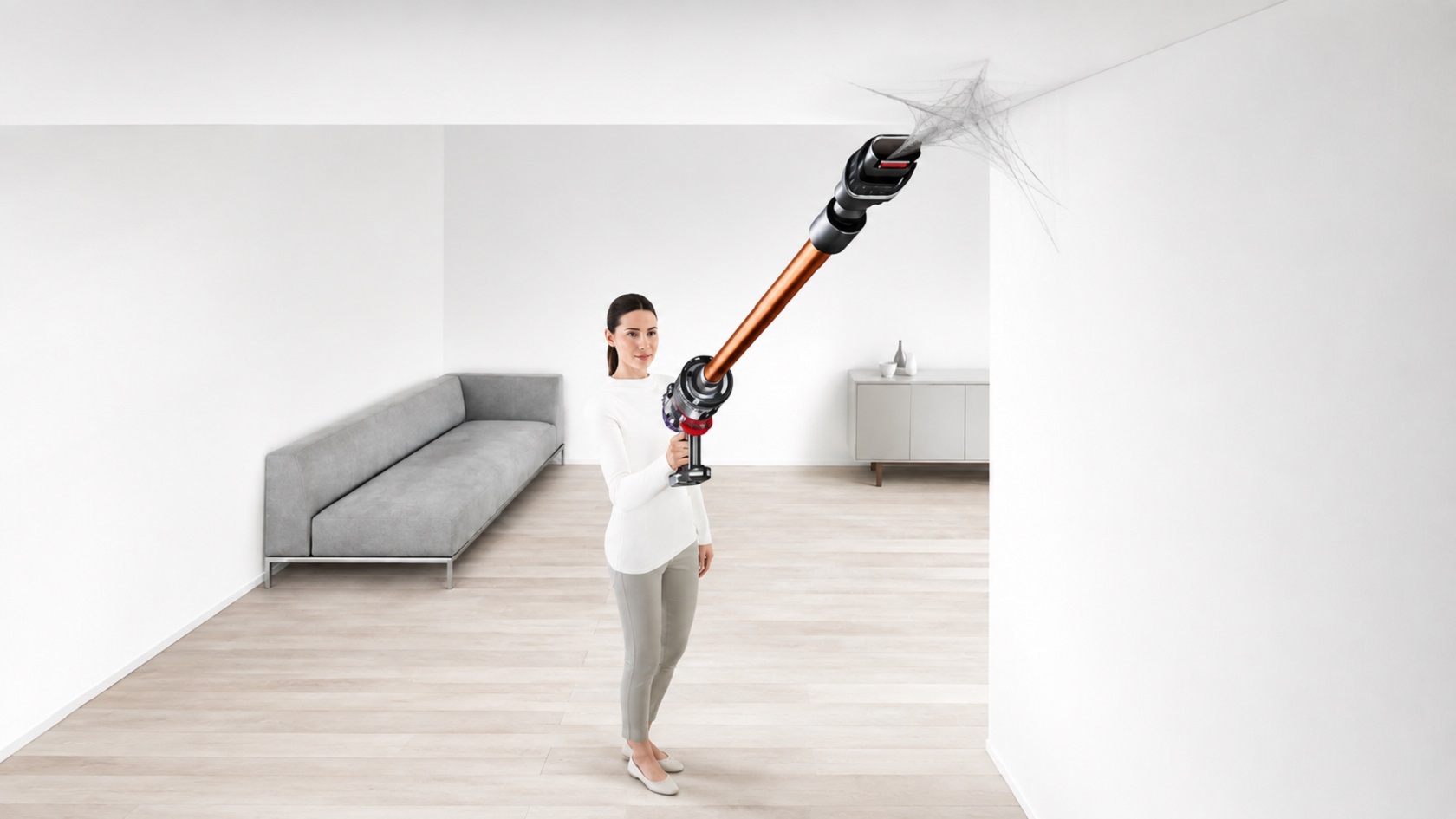 Беспроводной пылесос Dyson V10 Absolute Nickel/Copper