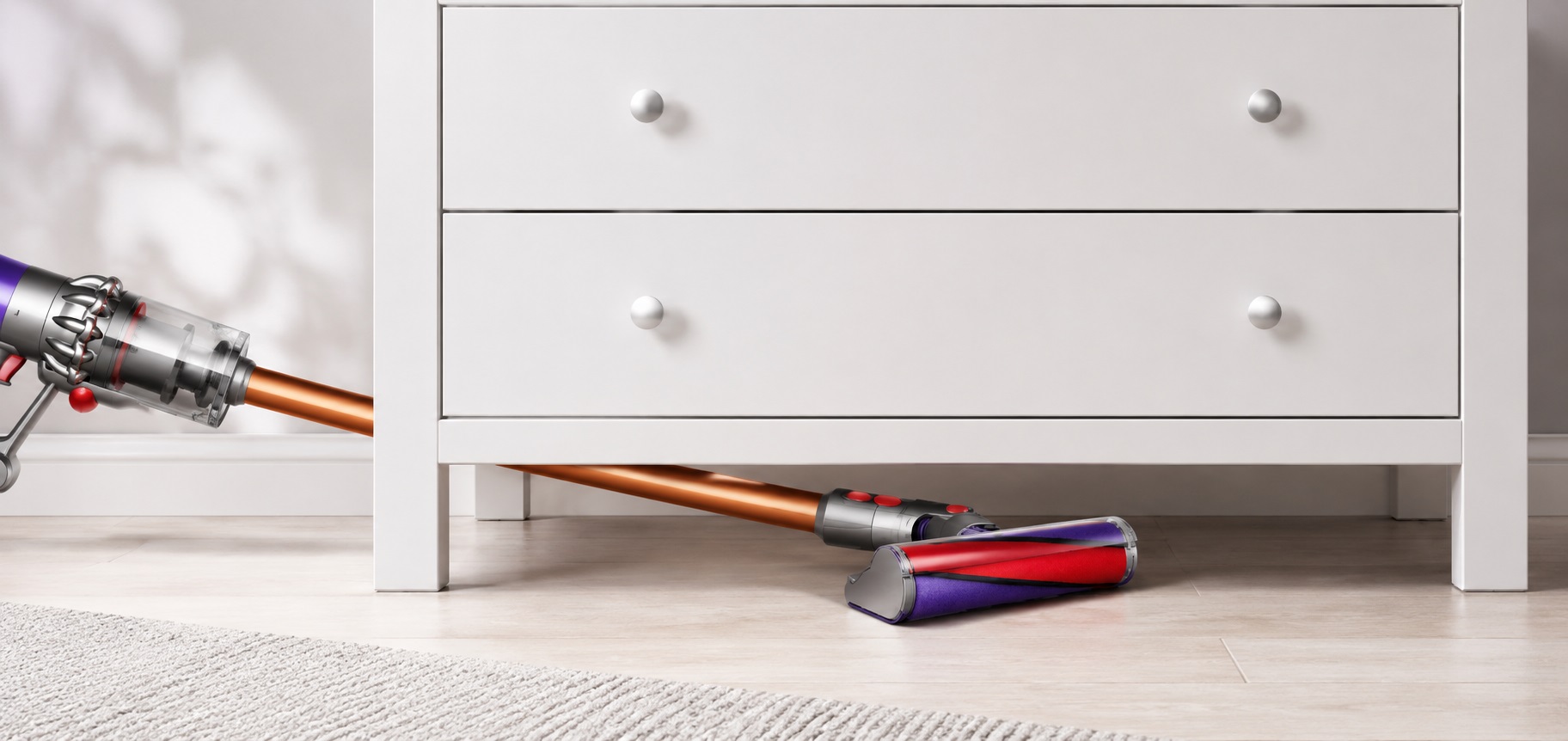 Беспроводной пылесос Dyson V10 Absolute Nickel/Copper