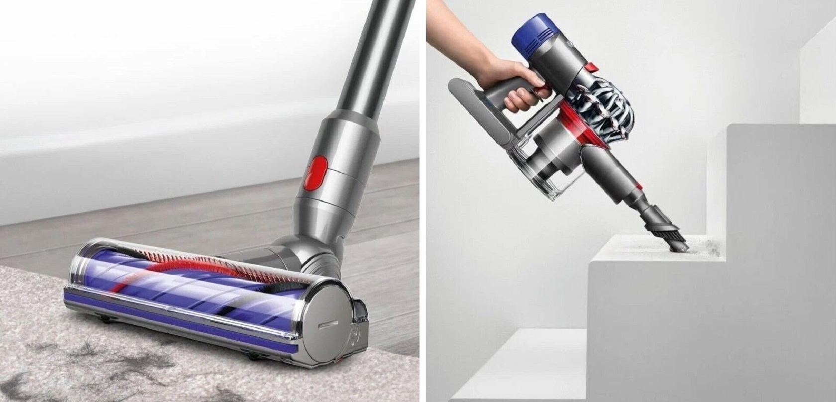 Dyson V8 SV25 - комплект и насадки