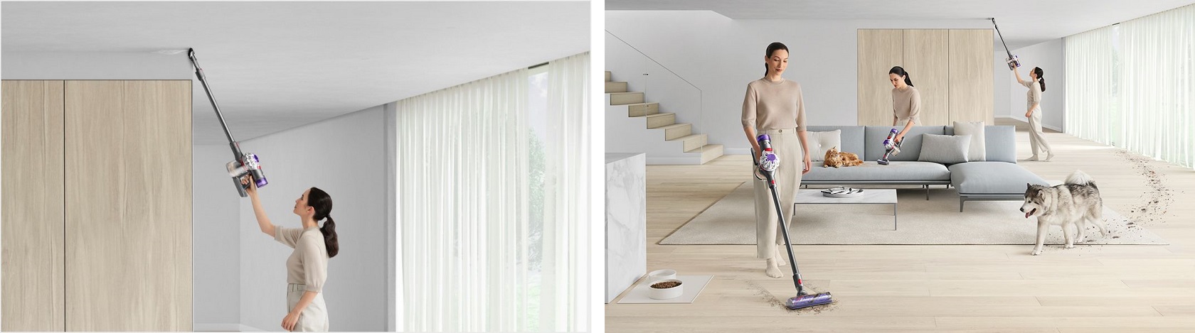 Dyson V8 SV25 - док-станция и хранение