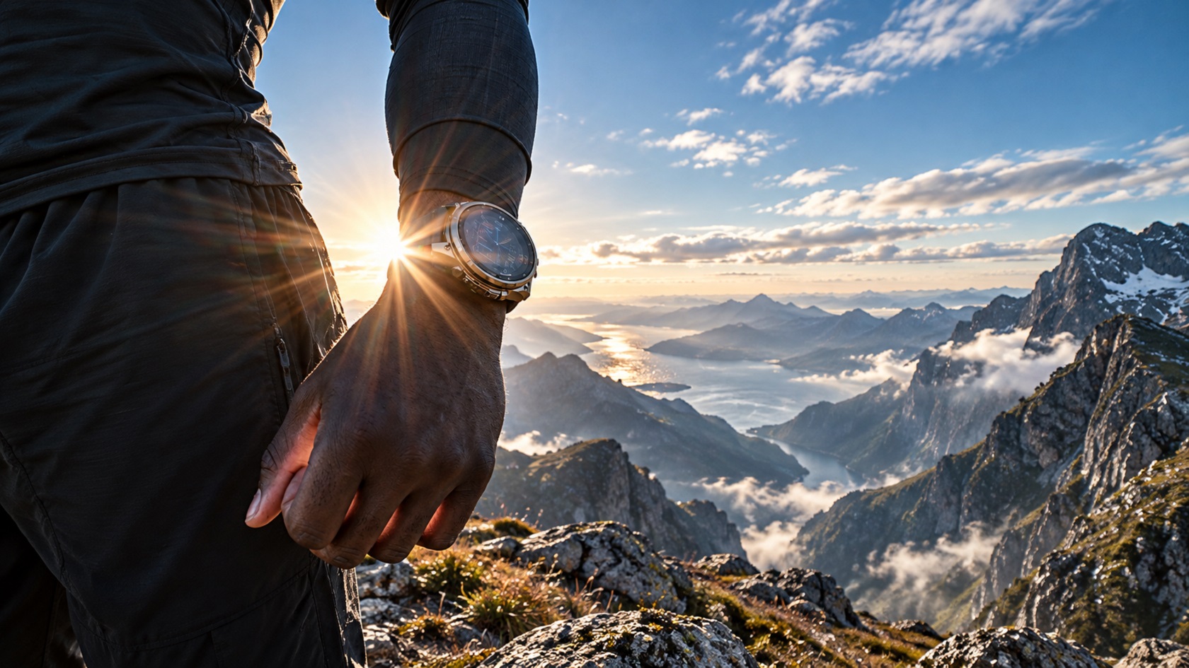 Garmin fēnix 9 Pro Solar — спортивный интерфейс