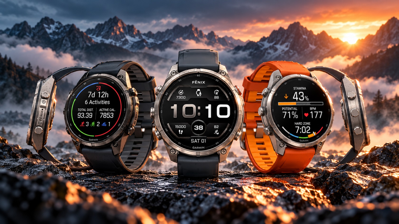 Garmin Fenix 9 Pro — смарт-часы с титановым корпусом