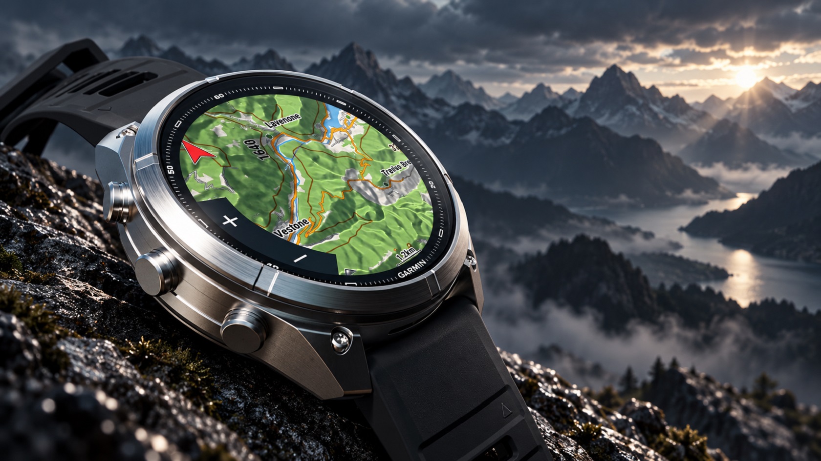 Garmin fēnix 9 Pro — меню и навигация