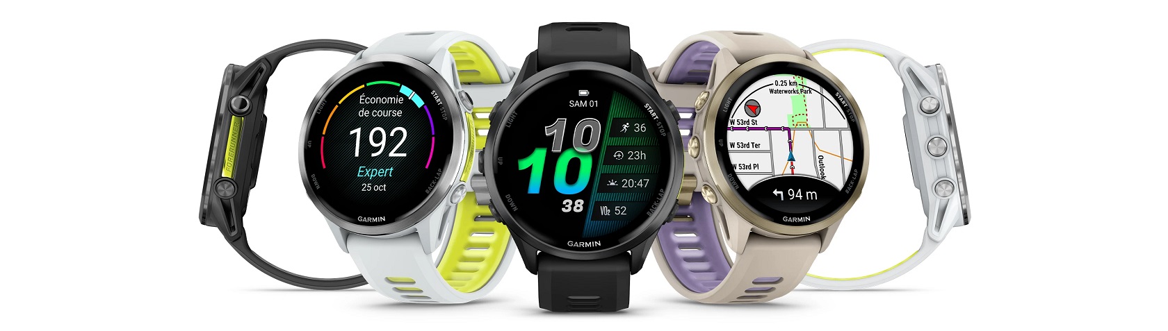 Garmin Forerunner 970 - вид спереди