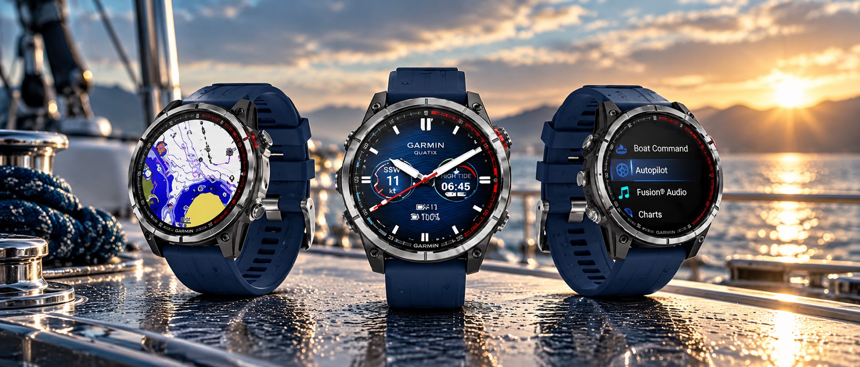 Garmin Quatix 8 — морские смарт-часы с AMOLED-экраном