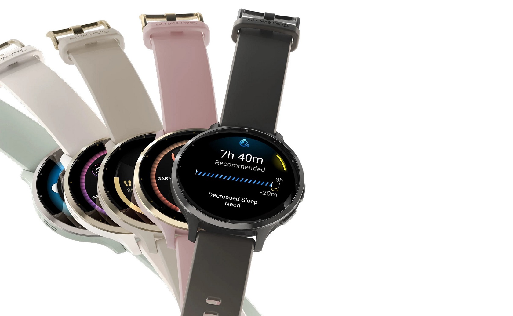 Garmin Venu 3S - вид спереди