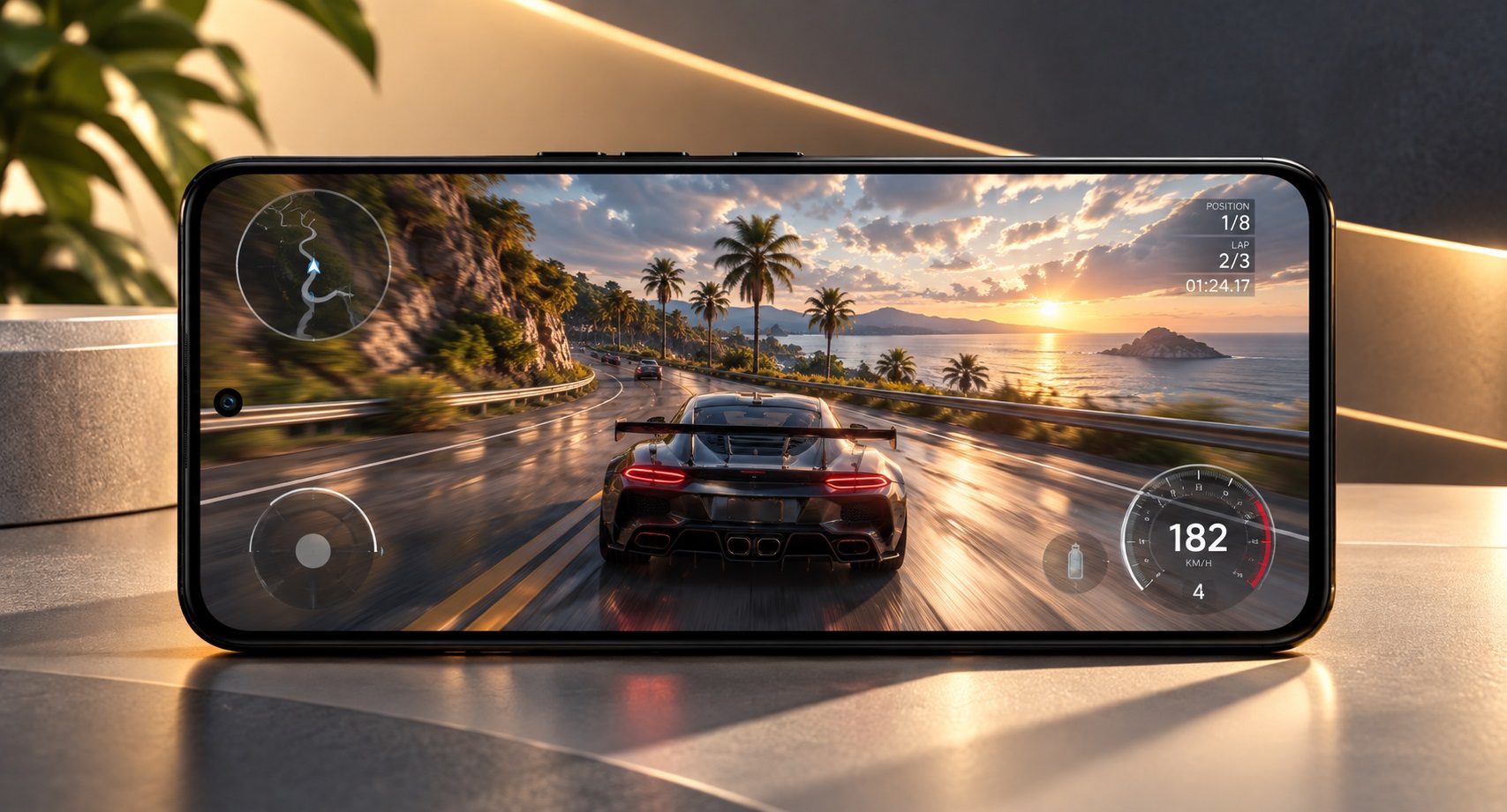 Motorola Moto G77 Power вид сзади